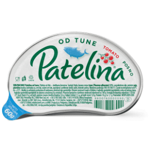 Pašteta PATELINA tuna tomato 60g slide slika