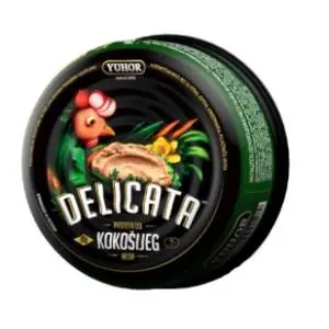 Pašteta YUHOR kokošija delicata 95g slide slika