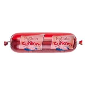 Pašteta YUHOR sa šunkom u crevu 130g slide slika