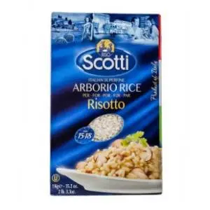 Pirinač SCOTTI Risotto Arborio 1kg slide slika