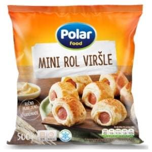 POLAR mini rol viršla 500g slide slika