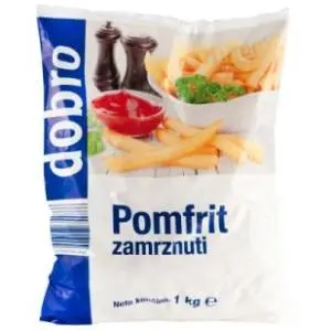 DOBRO pomfrit 1kg slide slika