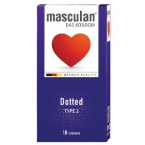 Prezervativ MASCULAN tip2 dotted 10kom slide slika