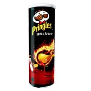 PRINGLES hot & spicy 165g slide slika