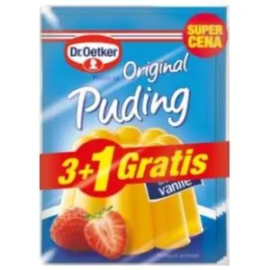 Puding DR.OETKER vanila 3+1 gratis 152g slide slika