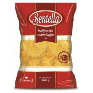 Rezanci SENTELLA fida gnezdo 400g slide slika