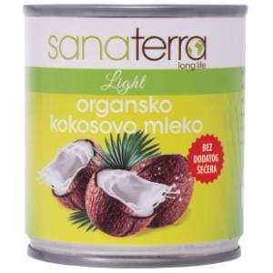 SANATERRA organsko kokosovo mleko 200ml
