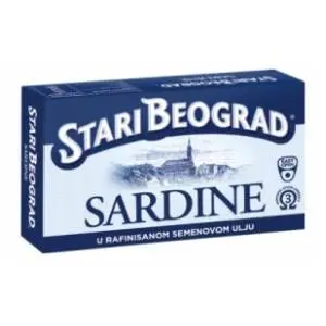 Sardina STARI BEOGRAD 100g slide slika