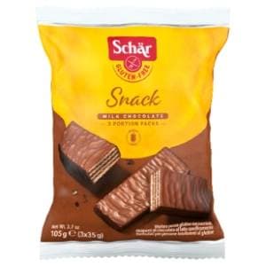 SCHAR Snack mlečna čokolada 105g