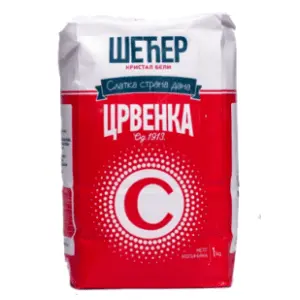 Šećer CRVENKA 1kg slide slika