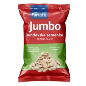 Semenke JUMBO pečene slane 150g slide slika