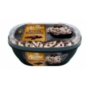 Sladoled ALOMA Stracciatella brownie 900ml slide slika