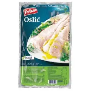 Smrznuta riba FRIKOM oslić filet 800g slide slika