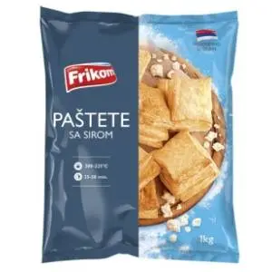 Smrznute paštete FRIKOM sa sirom 800g slide slika
