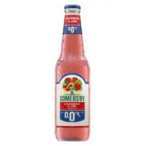 SOMERSBY strawberry lime 0% 0,33l slide slika