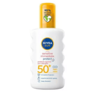 Sprej za osetljivu kožu NIVEA sensitive spf50+ 200ml