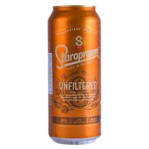 STAROPRAMEN nefiltrirano limenka 0,5l slide slika
