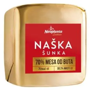 Šunka NEOPLANTA Naška 1kg slide slika