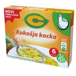 Supa C kokošija u kocki 66g slide slika