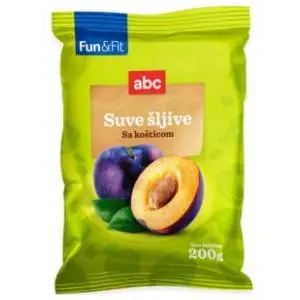 Suve šljive ABC koštica 200g slide slika