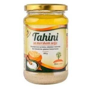 Tahini BIOLAND sa morskom solju 360g slide slika