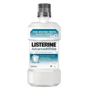 Tečnost za ispiranje usta LISTERINE advanced White 250ml slide slika