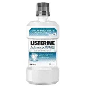 Tečnost za ispiranje usta LISTERINE advanced White 500ml slide slika