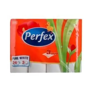 Toalet papir PERFEX 3sloja 24kom slide slika