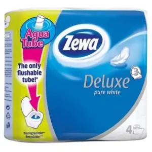 Toalet papir ZEWA pure white 3sloja 4kom slide slika
