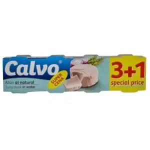 Tunjevina CALVO u sopstvenom soku 4x80g slide slika
