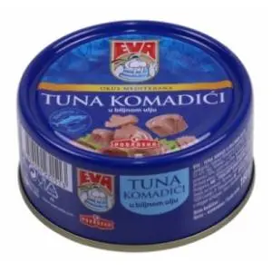 Tunjevina EVA komadići 160g slide slika