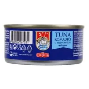 Tunjevina EVA komadići usitnjeni 160g slide slika
