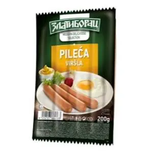 Viršle ZLATIBORAC pileće 200g slide slika