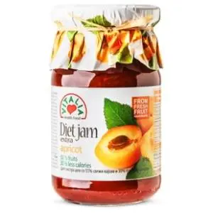 VITALIA Diet džem kajsija 370g slide slika