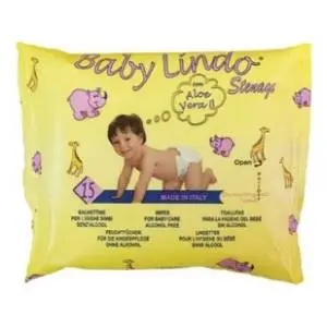 Vlažne maramice BABY LINDO aloe vera 15kom slide slika