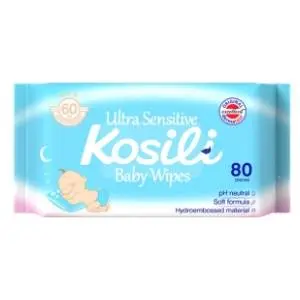 Vlažne maramice KOSILI plave 80kom slide slika