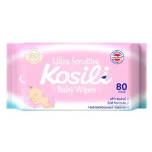 Vlažne maramice KOSILI roze 80kom slide slika