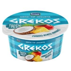 Voćni jogurt GREKOS tropik mix 150g slide slika
