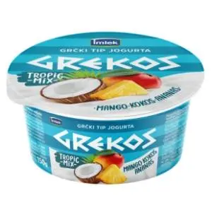 Imlek Vocni jogurt Grekos tropik mix 150g