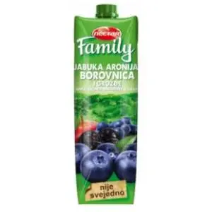 Voćni sok NECTAR Family borovnica 1l slide slika