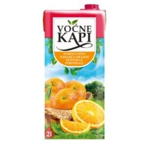 Voćni sok NECTAR Voćne kapi pomorandža 2l slide slika