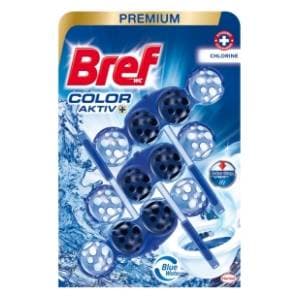 WC osveživač BREF Color aktiv Chlorine 3x50g slide slika