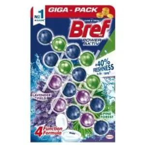 WC osveživač BREF kuglice Lavender 4x50g slide slika