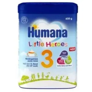 Zamensko mleko HUMANA 3 MP 650g slide slika