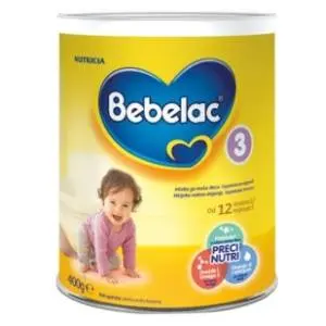 Zamensko mleko BEBELAC 3 400g slide slika