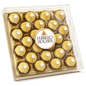 Bombonjera FERRERO ROCHER dijamant T24 300g slide slika