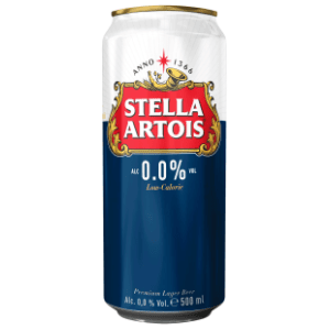 STELLA ARTOIS bezalkoholno pivo 0.0% 0.5l