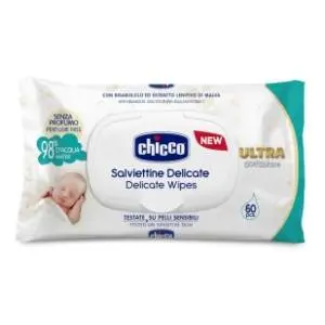 Vlažne maramice CHICCO Delicate 60kom slide slika