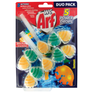 ARF WC osveživač limun 2x55g slide slika