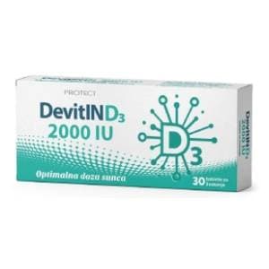 DEVITIN D3 tablete za žvakanje 2000UI 30/1